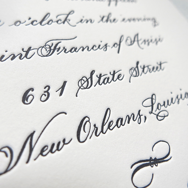 Wedding Invitation (detail)
