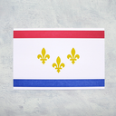 Nola Flag postcard